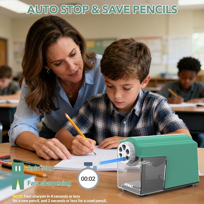 AFMAT Electric Pencil Sharpener - Image 4