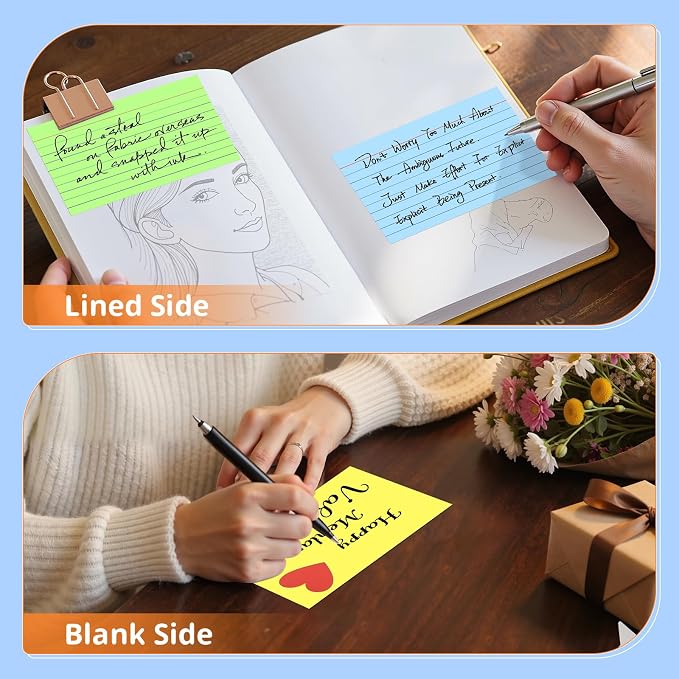 Colored Index Cards 3 X 5, Flash Cards - Image 3
