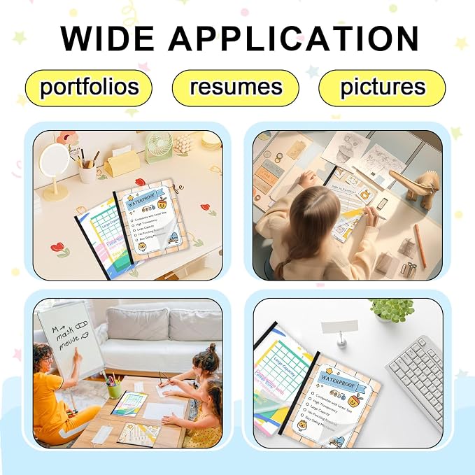 TOTiyea 40 Pack Clear Report Covers - Image 6