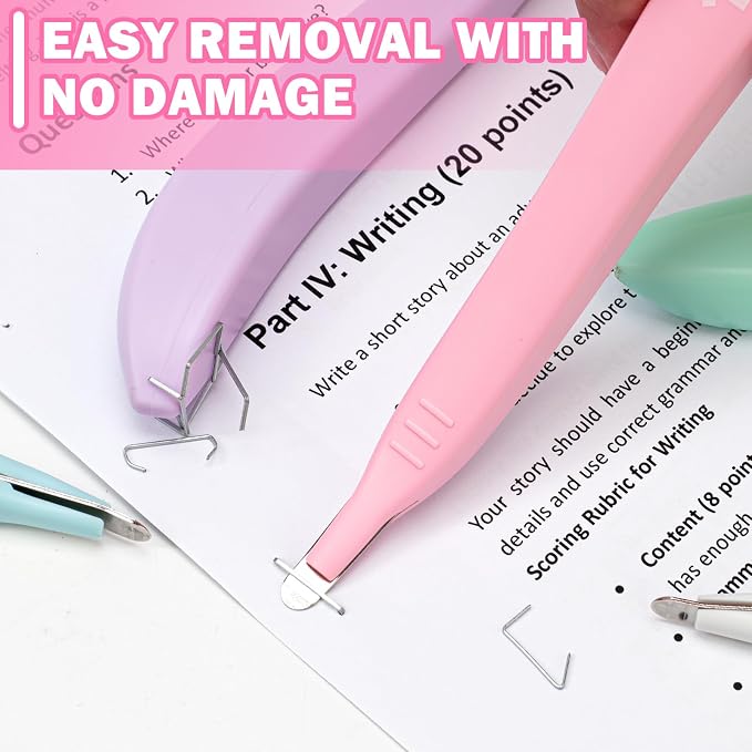 ThinkLearn Magnetic Staple Remover 20 Pack, Pen-Shaped Staple Puller | Quick - Image 7