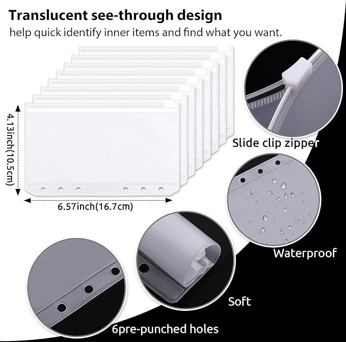 SKYDUE Budget Binder, Money Saving Binder - Image 6
