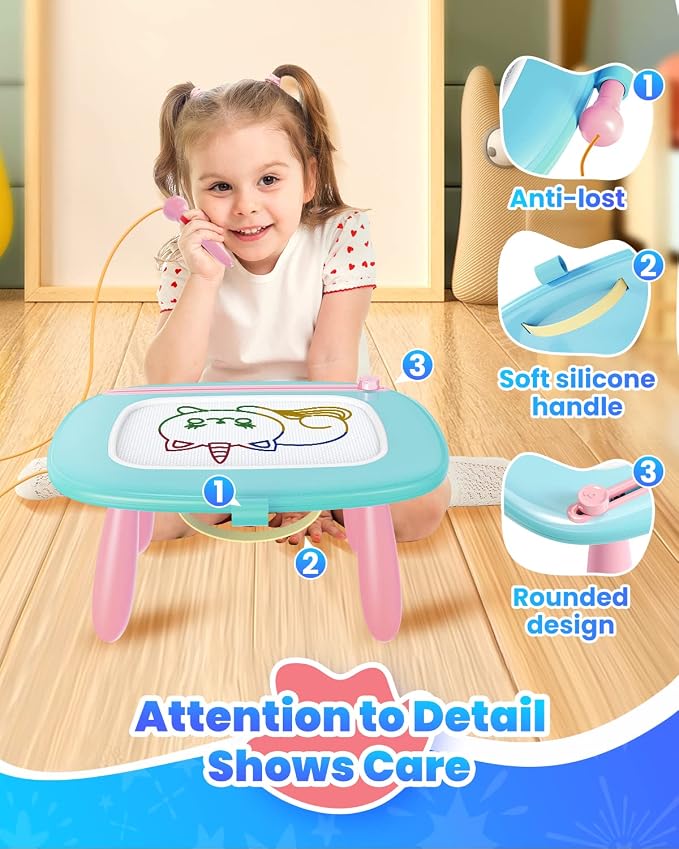 Seimome Magnetic Drawing Board, Toddler Girl Toy - Image 5
