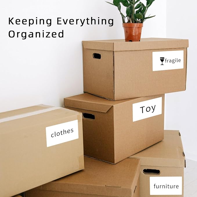 3 X 5 Inch Removable Labels for Storage Bins, Tear Resistant No Residue Storage - Image 6