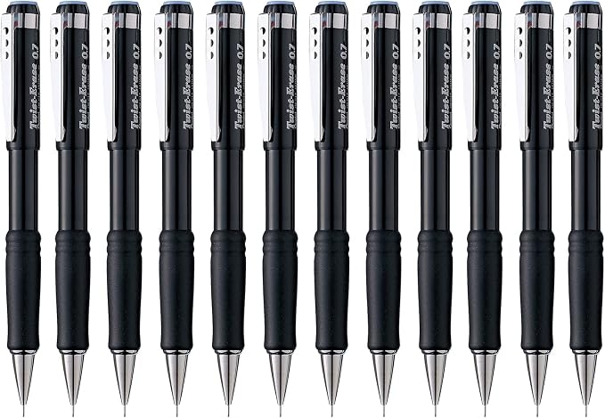 Pentel Twist-Erase III Mechanical Pencil, 12 Pack by PentelofAmerica