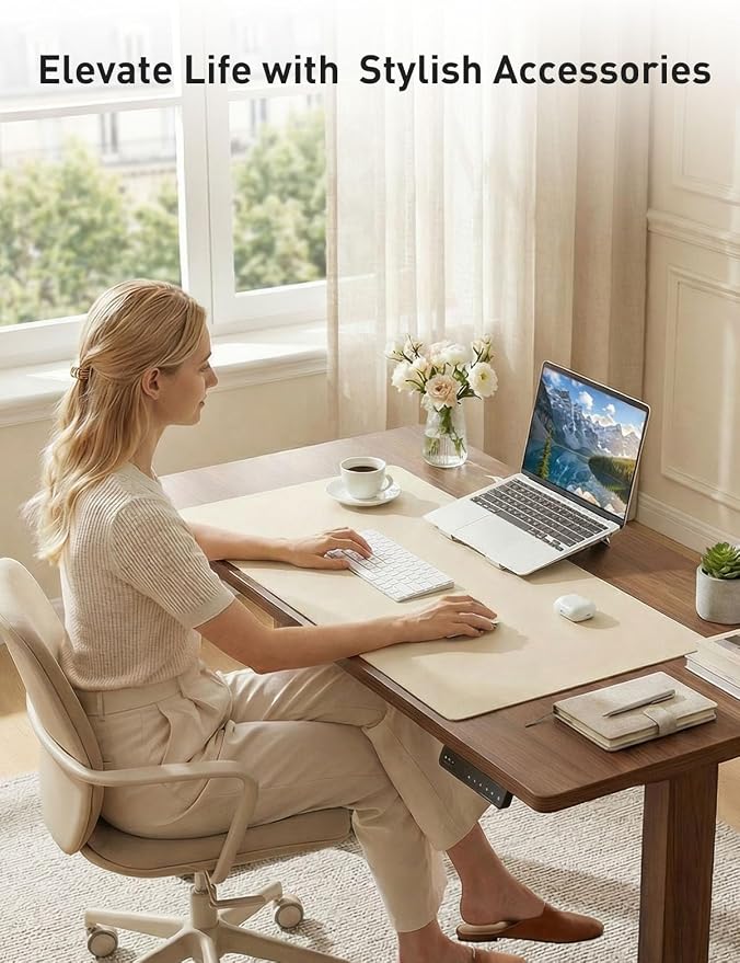Aothia Faux Leather Desk Mat - Image 8