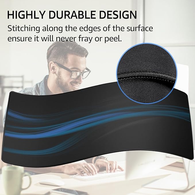 KTRIO Large Gaming Mouse Pad Desk Mat - Image 3