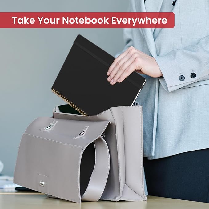 Taja Spiral Lined Notebook, 8.5"x11" Notebooks - Image 7