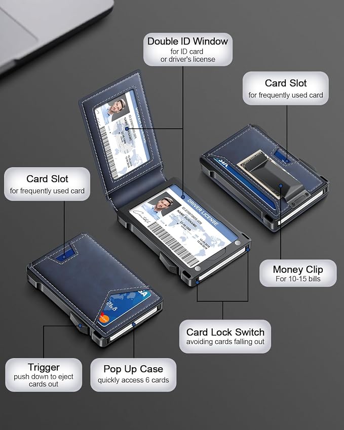 Wallet for Men RFID Wallet - Image 6