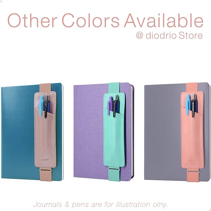 Adjustable Elastic Band Pen Holder, Pencil Holder, Pen Sleeve Pouch - Image 7