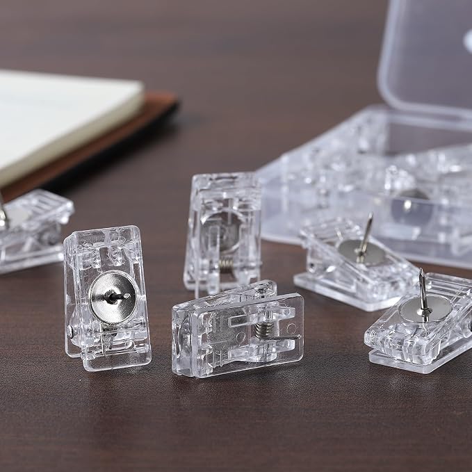 Push Pin Clips, Thumb Tacks for Wall/Cork Board - Image 7