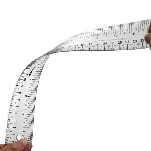 12 Inch Easy Read Ruler, Shatterproof - Image 7