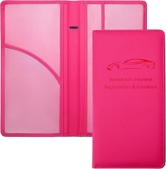 Yarnic Car Registration and Insurance Holder, Car Document Holder by Yarnic