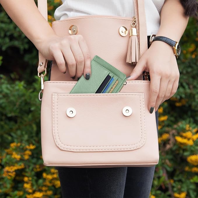Sodsay Card Case Slim Front Pocket Wallet - Image 9