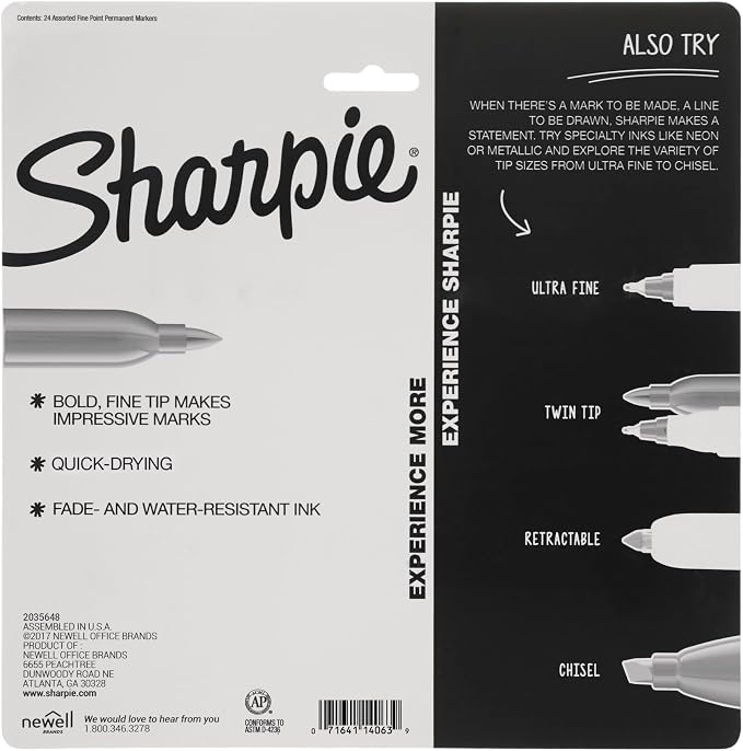 Sharpie Permanent Markers, Fine Point, Cosmic Color, Limited Edition, Colorful - Image 5