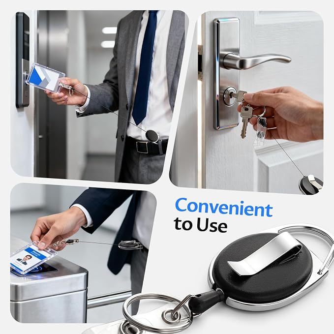 20 Pack Badge Reels Retractable - Image 6