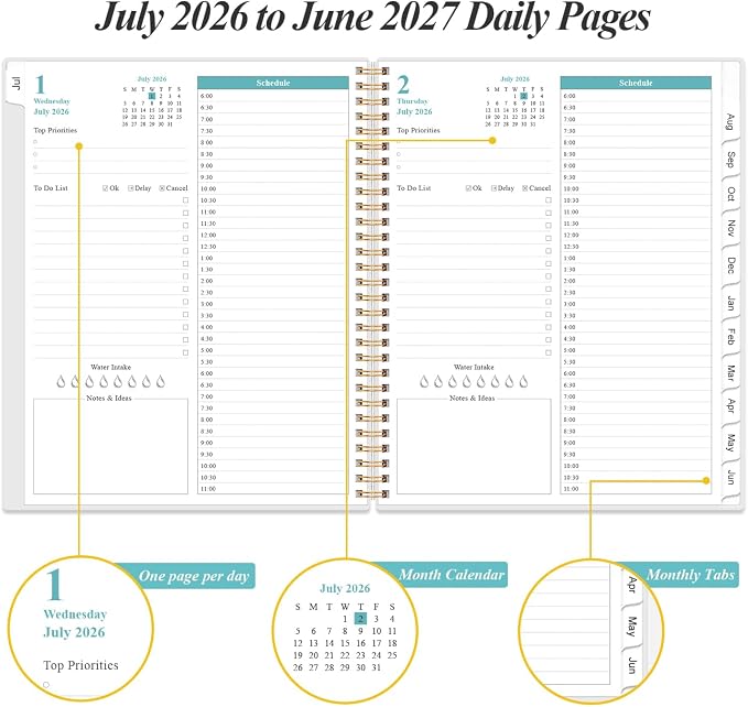 2026-2027 Daily & Monthly Planner - Image 3