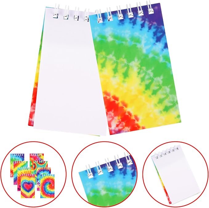 Hooqict 24 Pack Small Spiral Notebook Pocket Notepad Mini Journal Pocket - Image 7