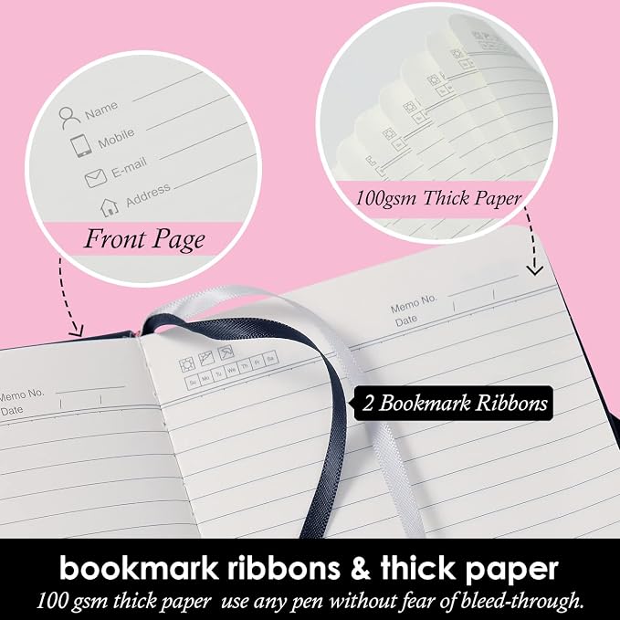 NIRMIRO Pocket Notebook Small Journal - Image 3