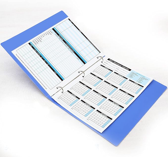 2026 Attendance Calendar Work Tracker Attendance Calendar Cards - Image 6