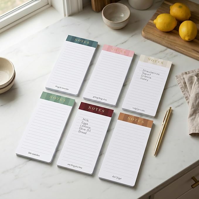 Beautiful Magnetic Notepads for Fridge - Image 2