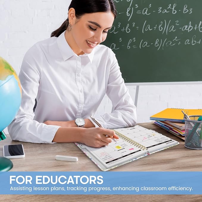 Academic Planner 2026-2027, Weekly and Monthly Calendar Book, July 2026 – June - Image 6