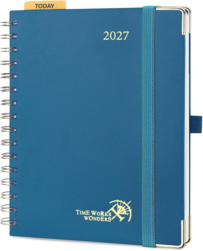 POPRUN 2027 Planner Daily Weekly and Monthly Calendar by POPRUN