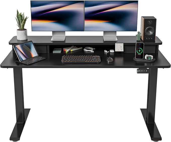 FEZIBO 55 x 24 Inch Height Adjustable Electric Standing Desk - Image 4