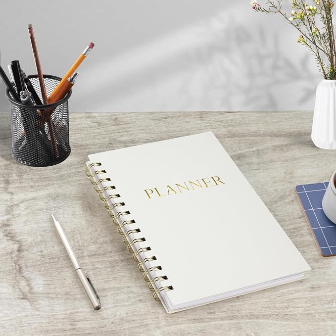 LONLAT Undated Weekly and Monthly Planner Spiral Bound- Weekly Goals Notebook - Image 6