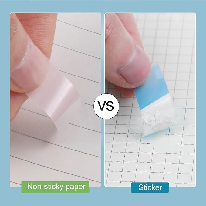 Golcellia Sticky Notes Tabs 900 Pieces Transparent Sticky Tabs, 0.47 Inch Index - Image 4