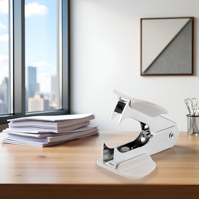 White Steel Pine Style Staple Remover - Image 3