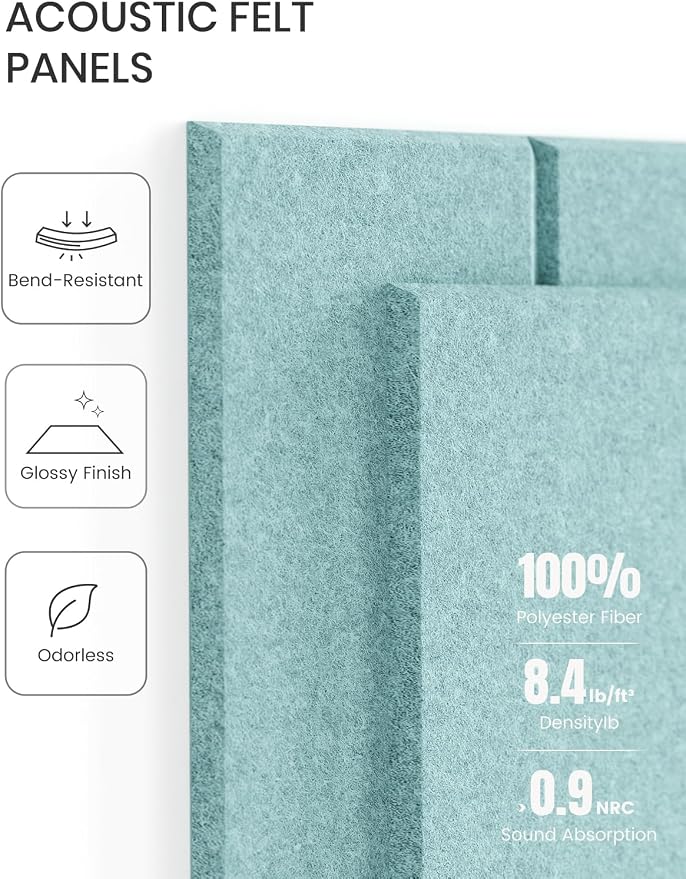 Felt Bulletin Board Tiles -28"x18" - Image 3