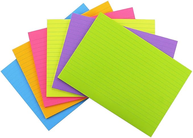 Early Buy Lined Sticky Notes by EarlyBuy