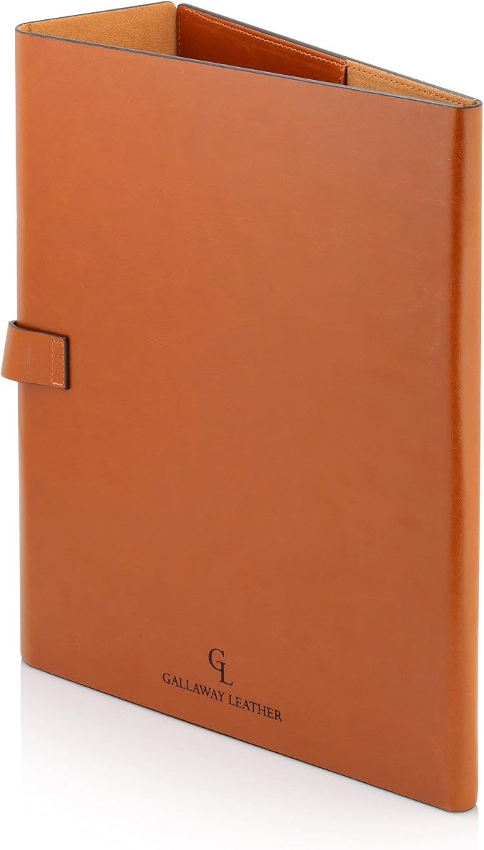 GALLAWAY LEATHER Padfolio Folder – Slim Portfolio Organizer Holder - Image 8