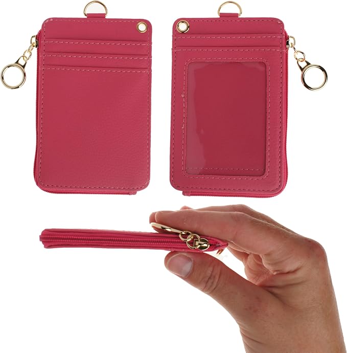 Mondo Designs 2-in-1 ID Badge Holder & Lanyard Wallet - Image 2