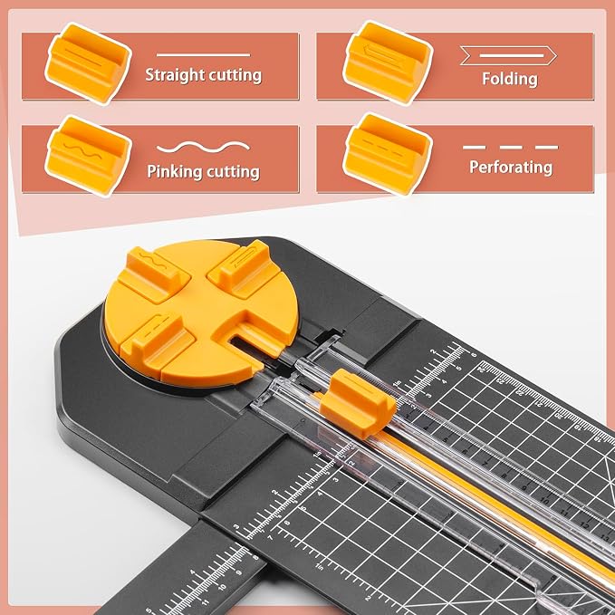 Worklion Scrapbooking Cutting Tool: Paper Cutter 4 in 1 - Image 2