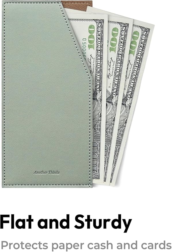 carrotez PU Leather Card and Cash Envelope - Image 5