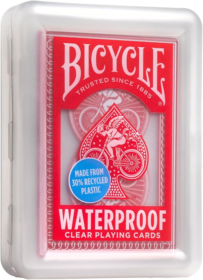 Bicycle Waterproof Playing Cards, Durable Plastic Cards by BicyclePlayingCards