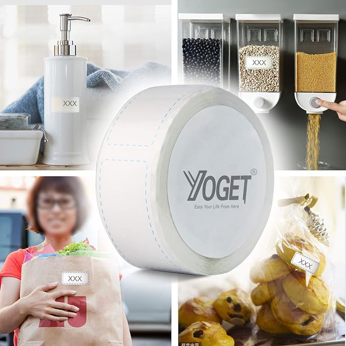 300pcs Removable Freezer Labels, Yoget 1 x 2 Inch Food Storage Stickers - Image 7