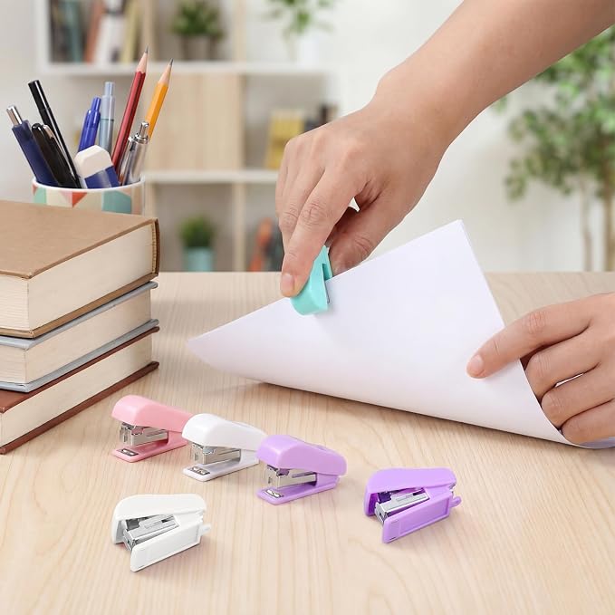 Fainne 45 Pcs Mini Stapler Bulk - Image 5