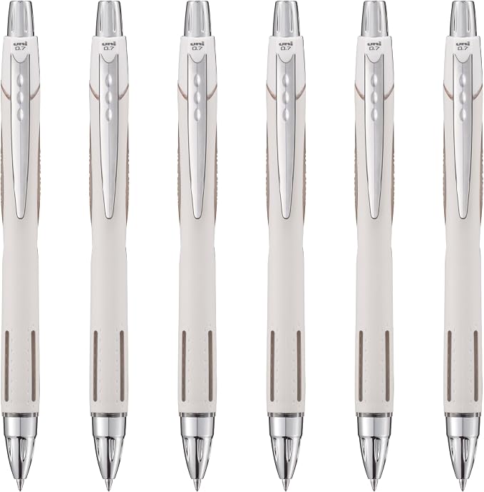 Uni-Ball Jetstream RT Ballpoint Pen, Fine Point, Linen Barrel, 6 Pens by uni-ball