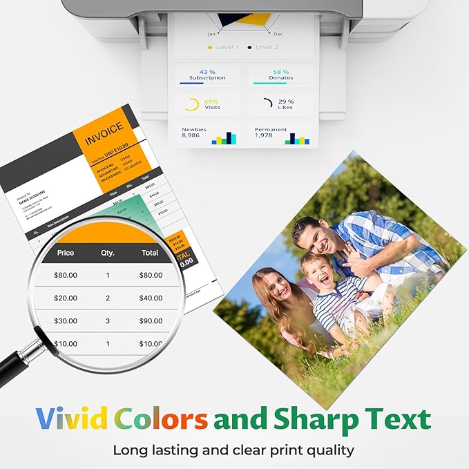 32XL Black Ink Bottles for Smart Tank 5101 7602 6001 Ink Refill, Compatible with HP 32XL Black Ink Bottle for Smart Tank 5101 5000 5102 7301 7001 5103 Smart Tank Plus 651 551 570 455 450-DeskLoop Office