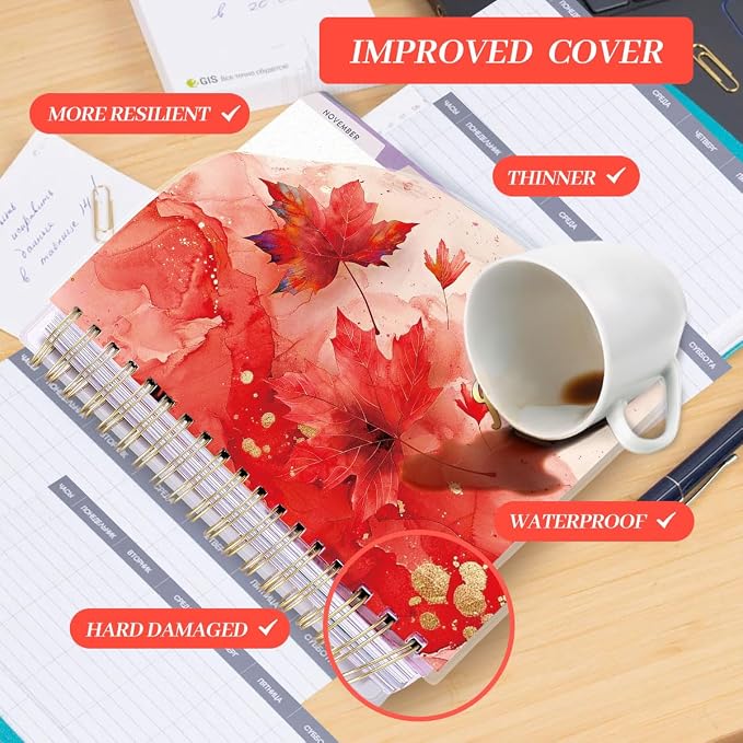 Planner 2026-2027, 18 Months Large Academic Daily Weekly Monthly Planner - Image 7