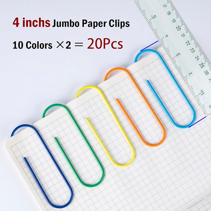 4" Inch Large Size Paper Clips - Image 2