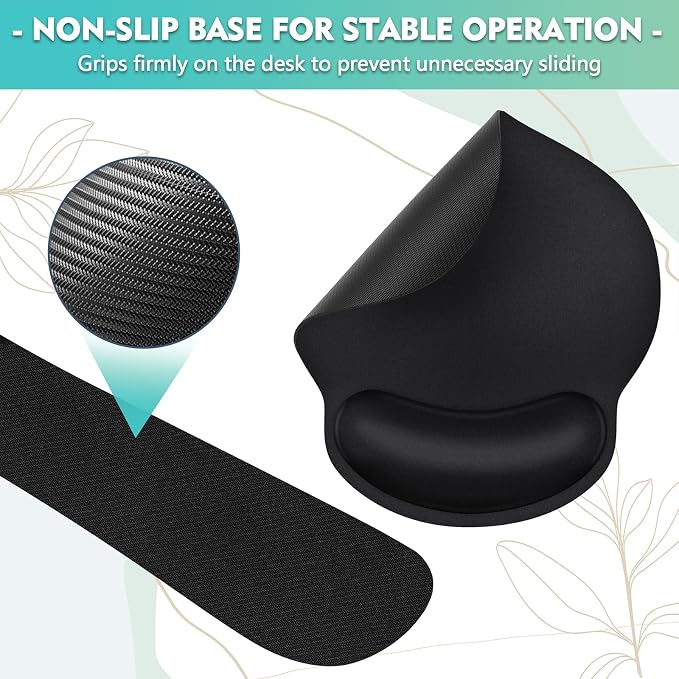 Mouse Pad and Keyboard Wrist Rest- Ergonomic Wrist Rest - Image 7