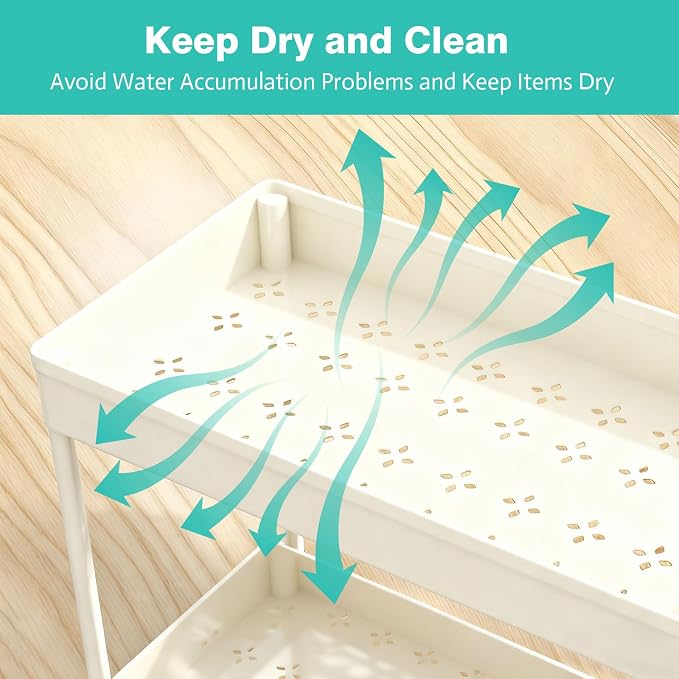 APWNRJA Under Sink Organizers and Storage 2 Pack, Pull-Out Sliding Cabinet - Image 5
