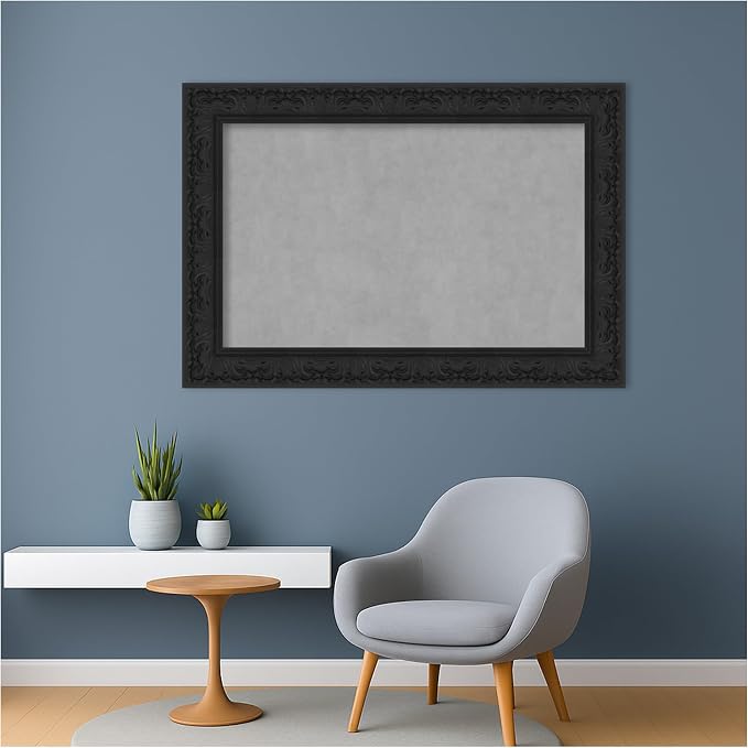 Amanti Art Black Framed Magnetic Board 27x39 Large Vision Board - Image 5