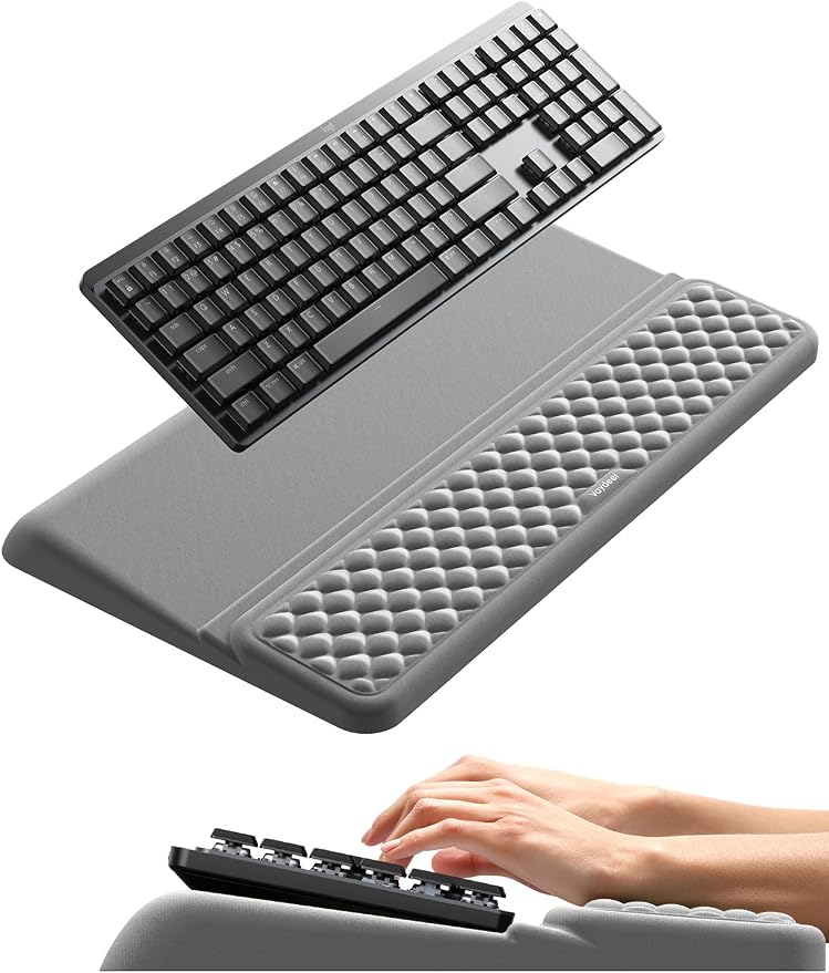 Vaydeer Wrist Rest with Keyboard Stand, Computer Wrist Support Pad, Ergonomic by Vaydeer