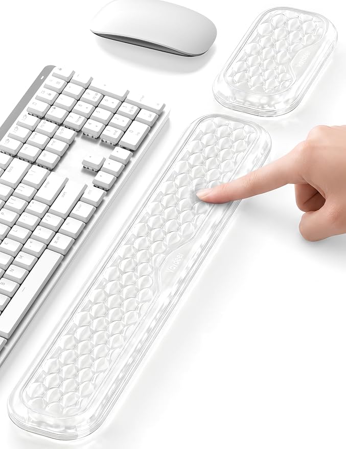 Vaydeer Gel Wrist Rest for Keyboard and Mouse, Ergonomic Keyboard Support Pad by Vaydeer