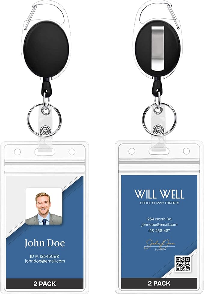 Will Well ID Badge Holders by WillWell