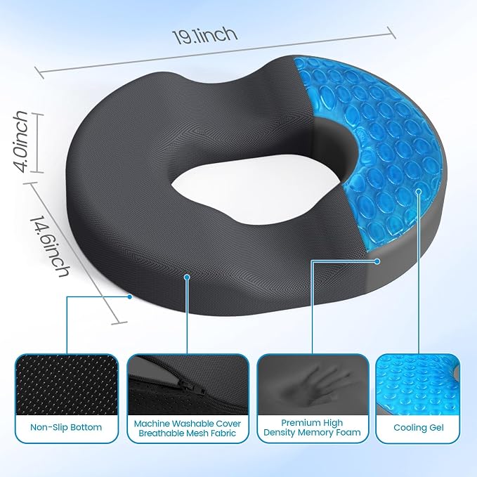 Donut Pillow Seat Cushion - Image 2